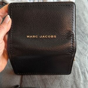 Marc Jacobs Black Textured Wallet
